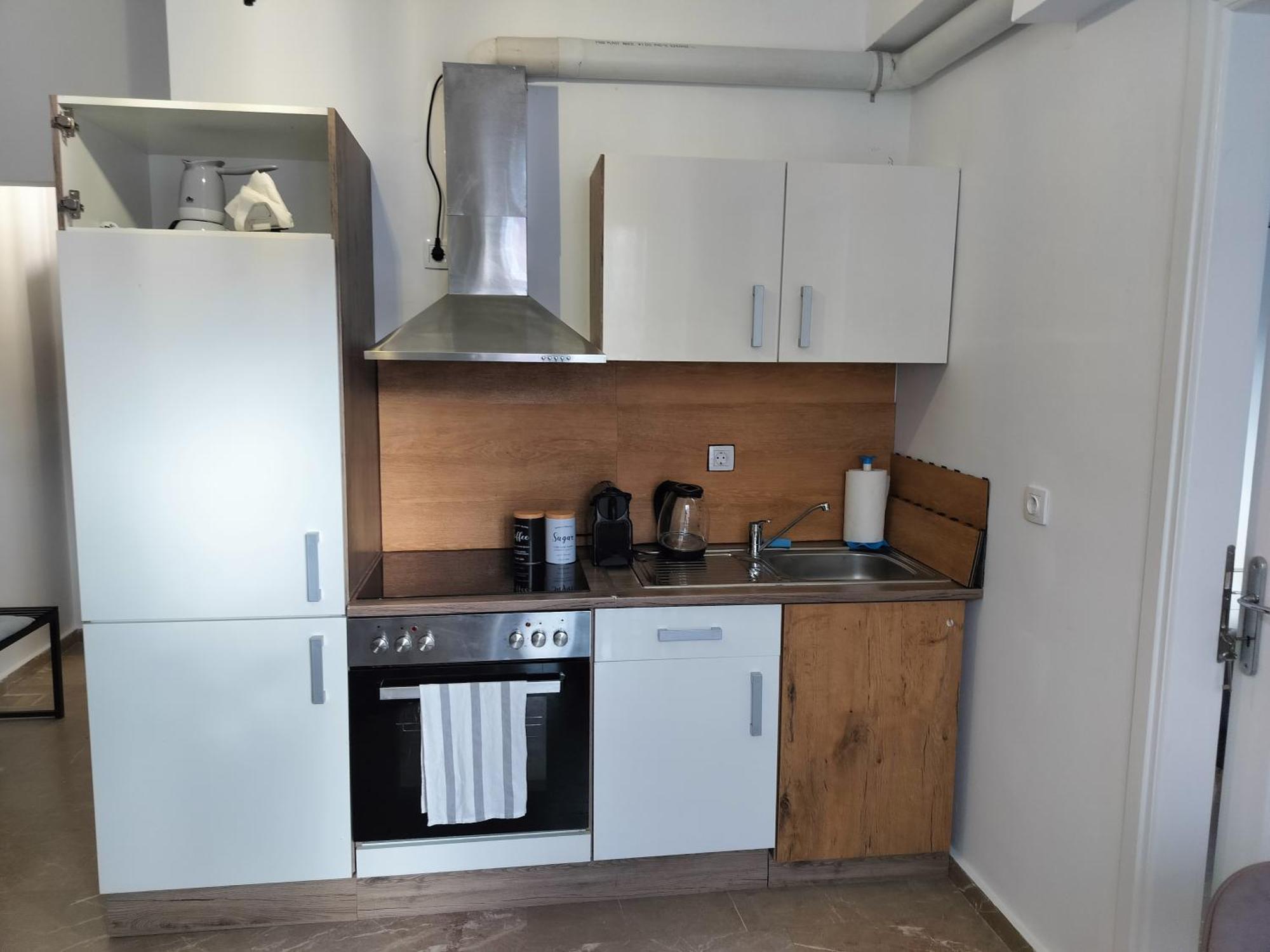 Cozy Central Flat In Pyrgos Near Olympia Quarto foto